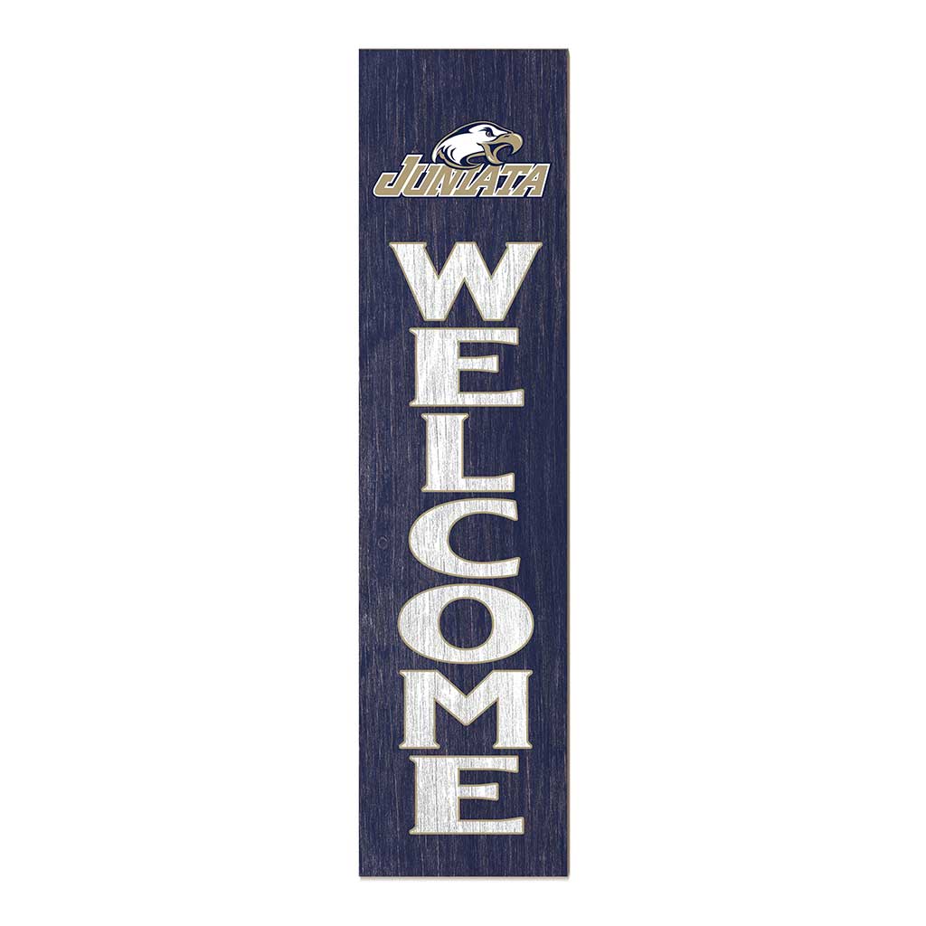 11x46 Leaning Sign Welcome Juniata College Eagles