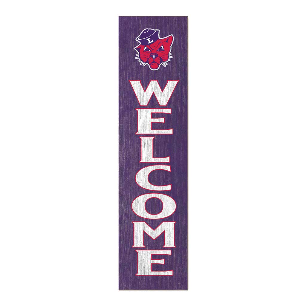 11x46 Leaning Sign Welcome Linfield College Wildcats