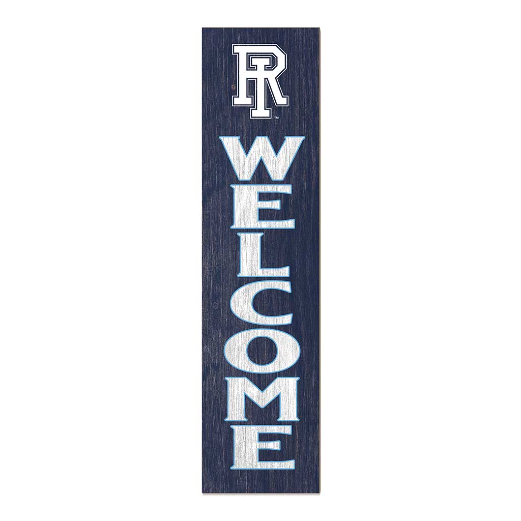 11x46 Leaning Sign Welcome Rhode Island Rams