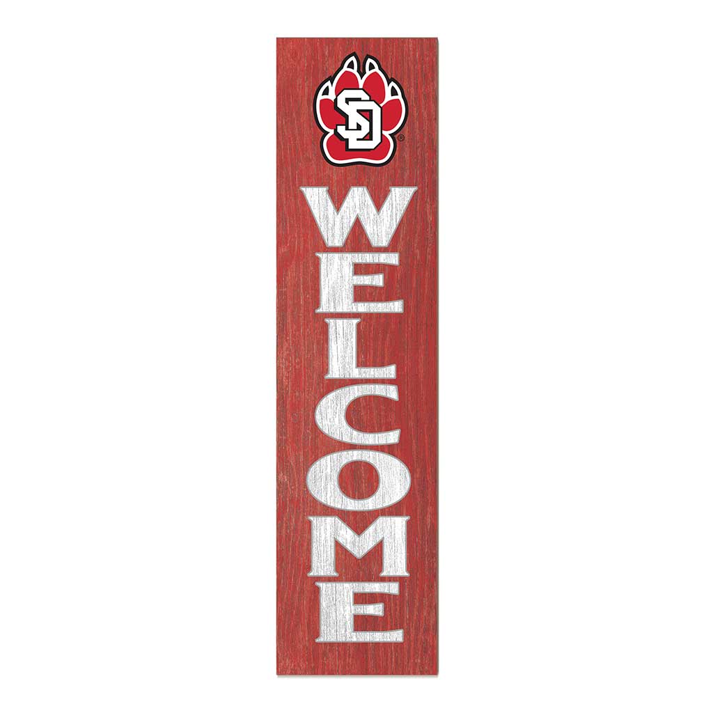 11x46 Leaning Sign Welcome South Dakota Coyotes