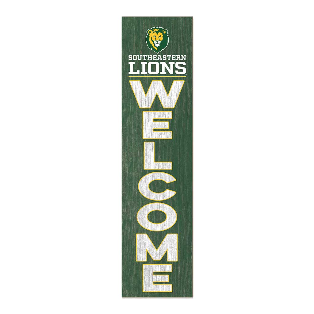 11x46 Leaning Sign Welcome Southeastern Louisiana Lions