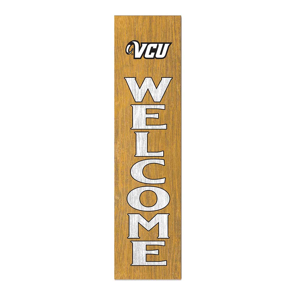 11x46 Leaning Sign Welcome Virginia Commonwealth Rams