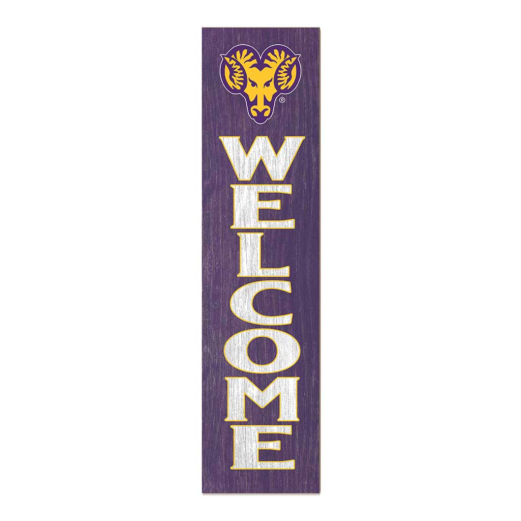 11x46 Leaning Sign Welcome West Chester Golden Rams