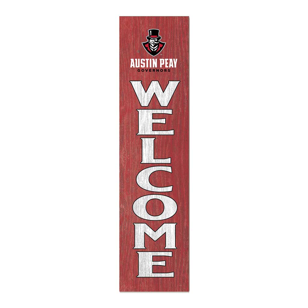 11x46 Leaning Sign Welcome Austin Peay Governors