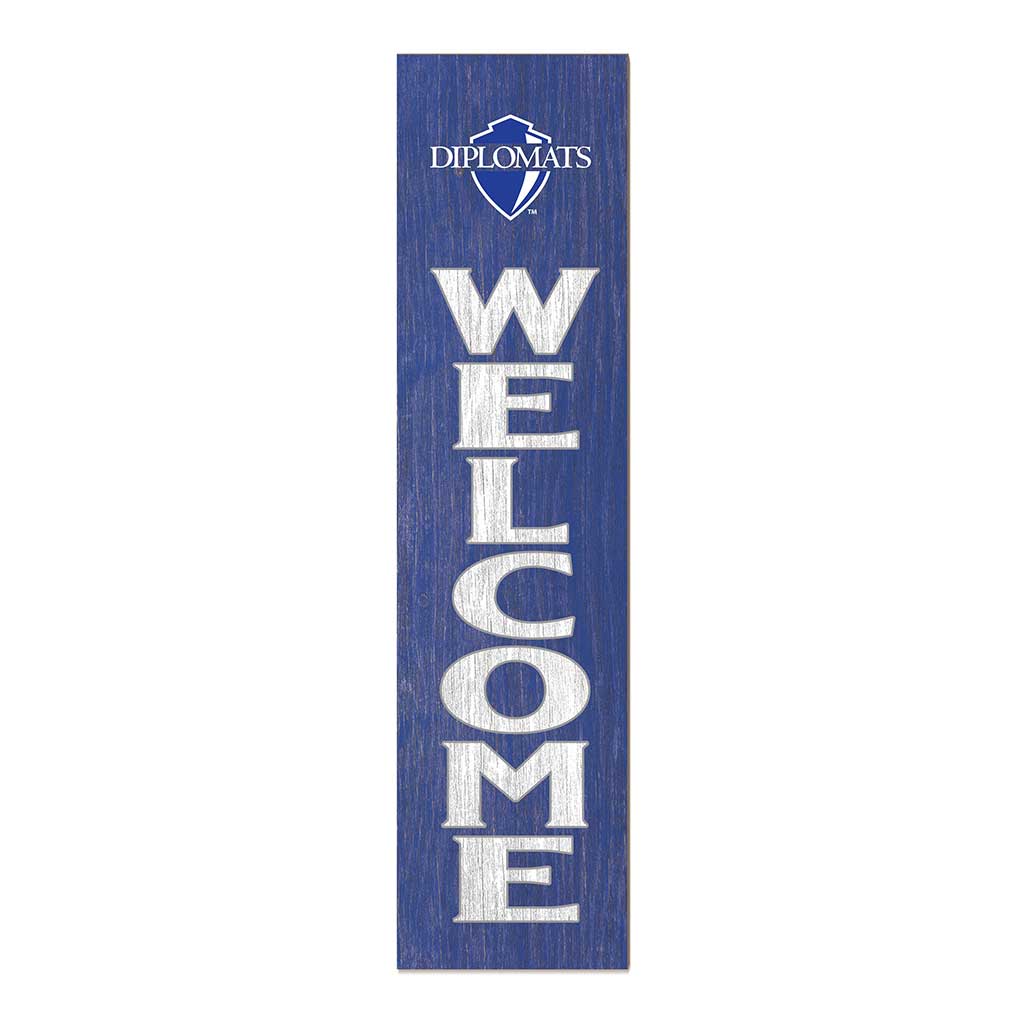 11x46 Leaning Sign Welcome Franklin & Marshall College DIPLOMATS