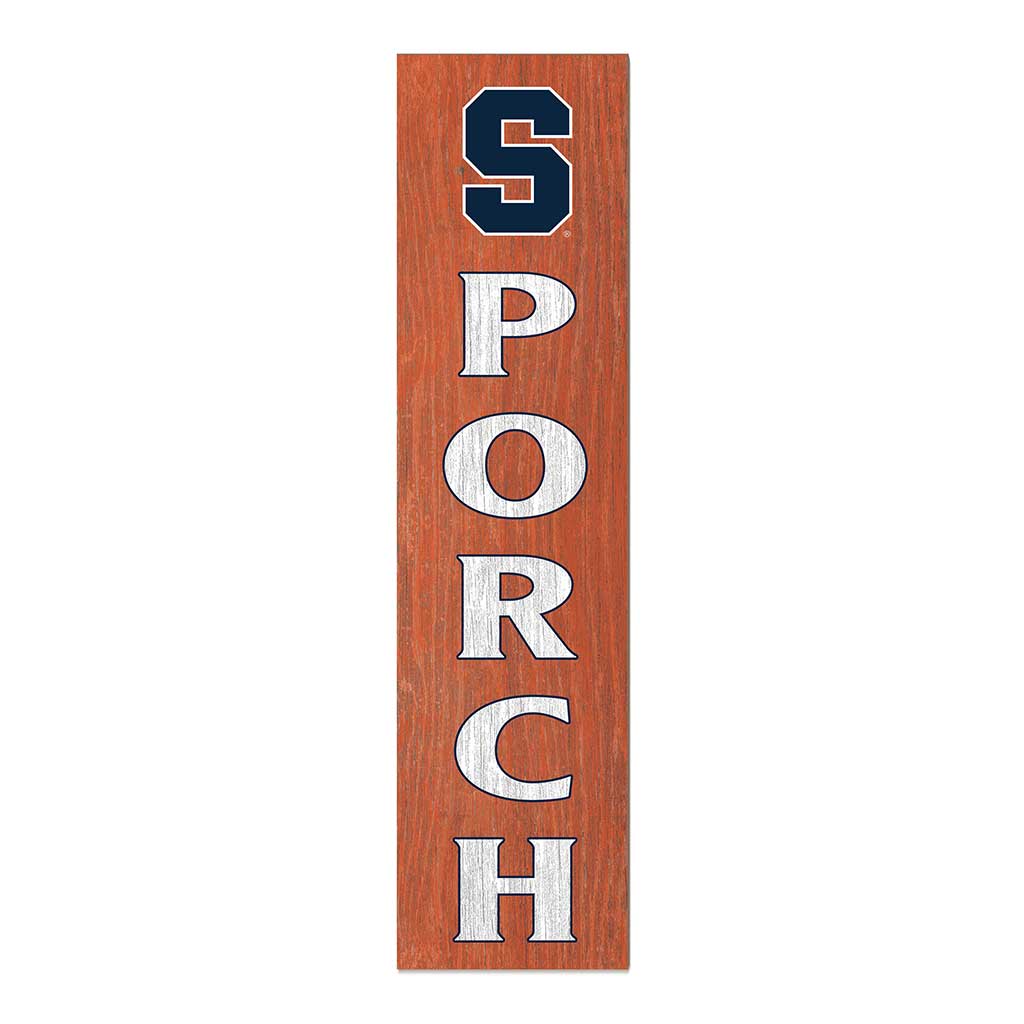 11x46 Leaning Sign Porch Syracuse Orange