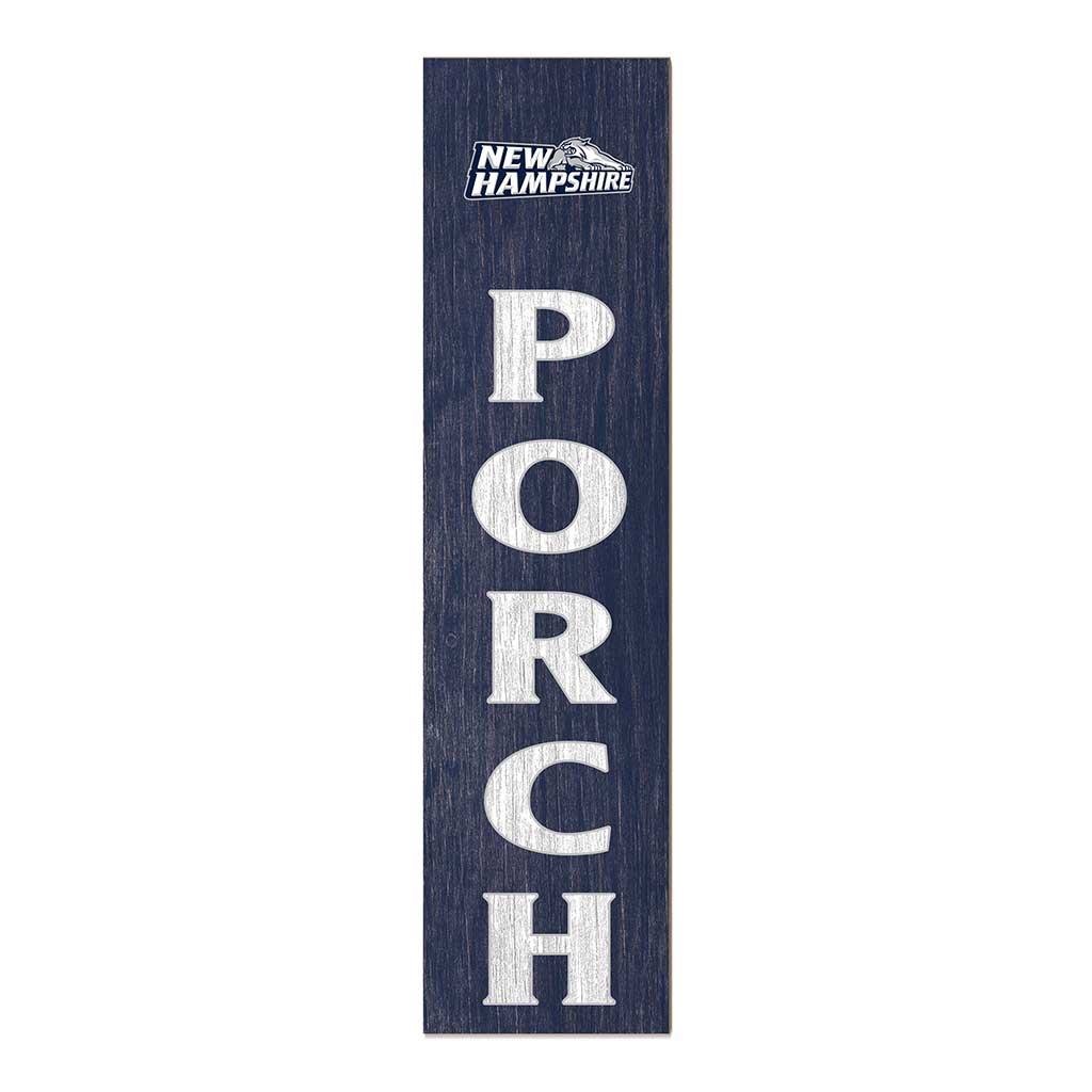 11x46 Leaning Sign Porch University of New Hampshire Wildcats