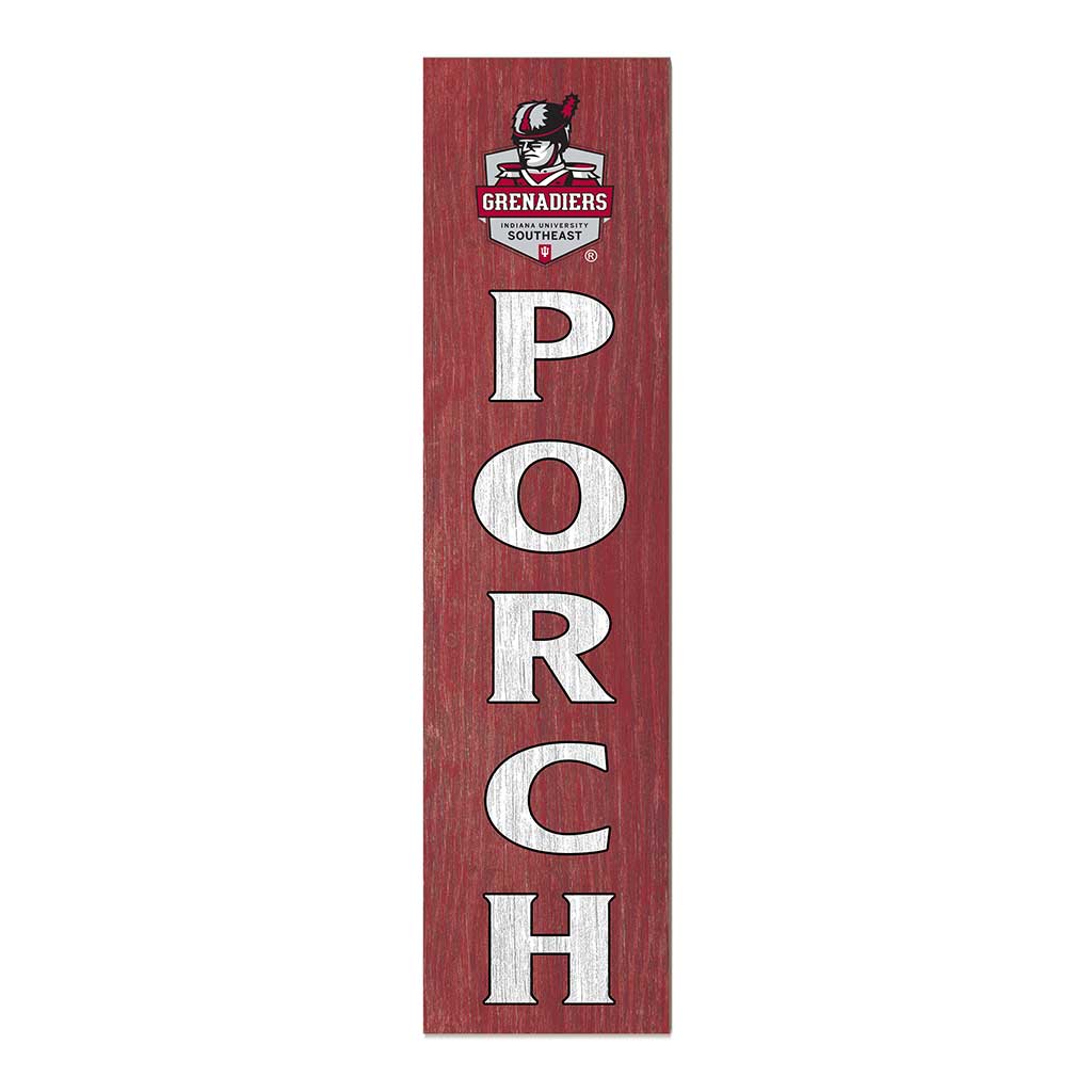 11x46 Leaning Sign Porch Indiana University Southeast Grenadiers