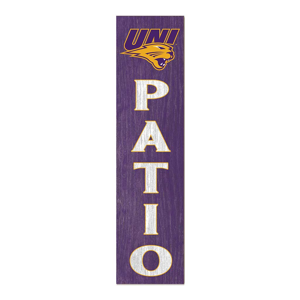 11x46 Leaning Sign Patio Northern Iowa Panthers