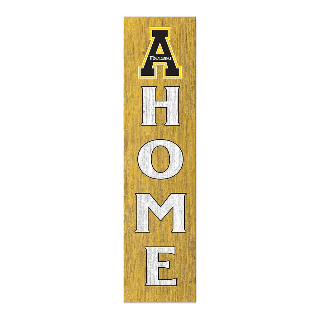 11x46 Leaning Sign Home Appalachian State Mountaineers