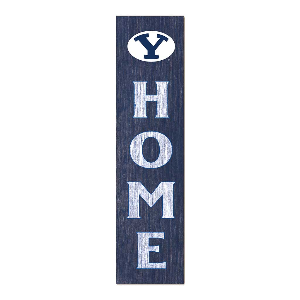 11x46 Leaning Sign Home Brigham Young Cougars