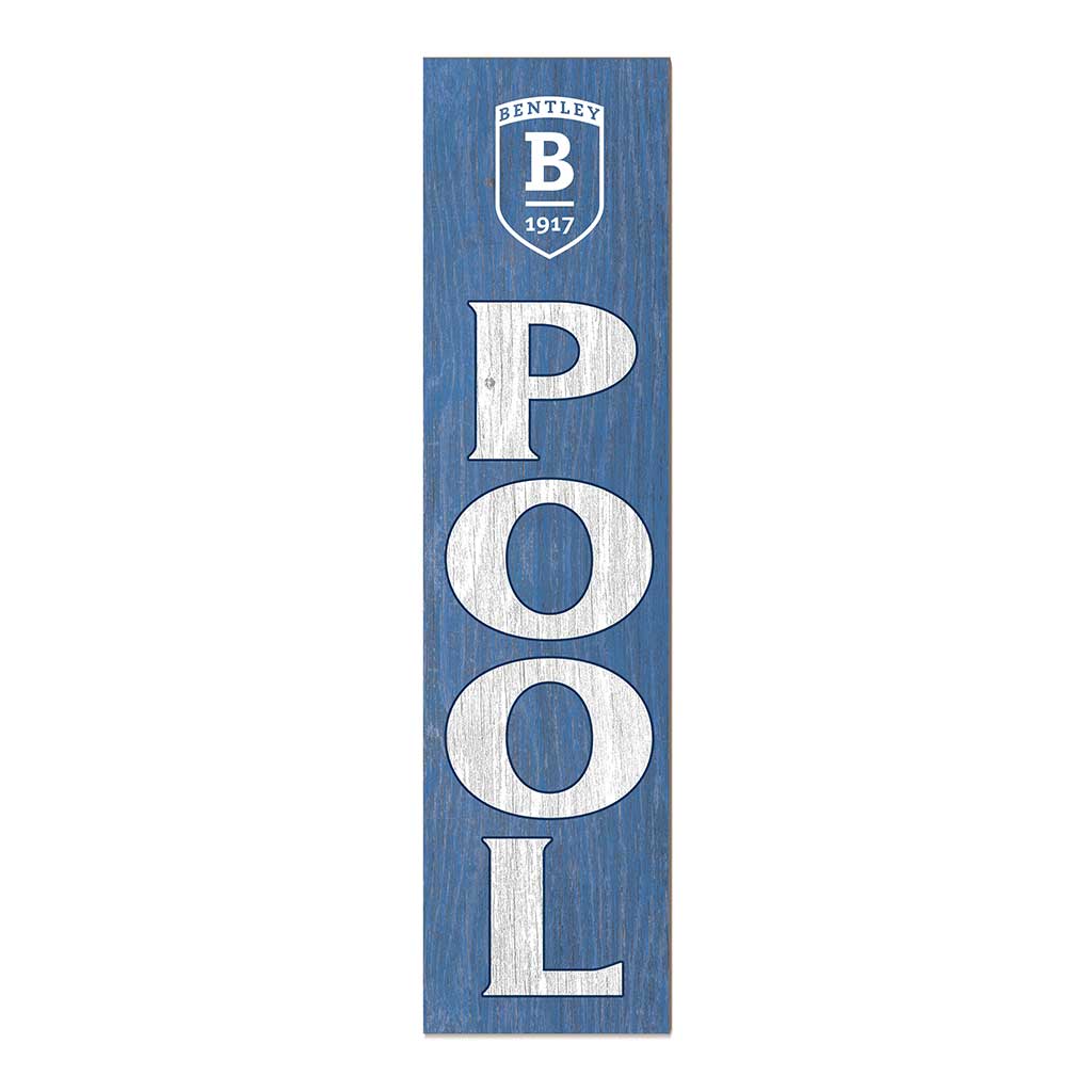 11x46 Leaning Sign Pool Bentley University Falcons