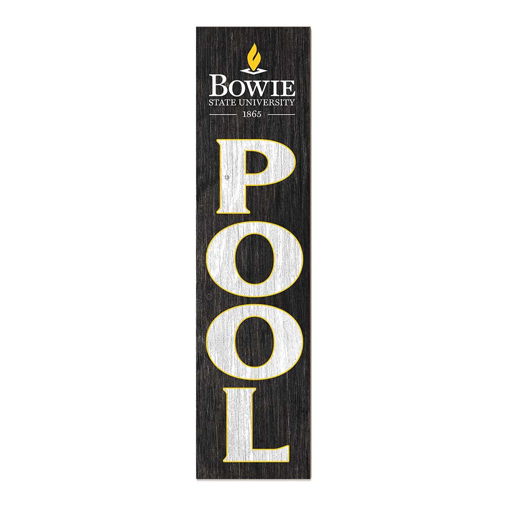 11x46 Leaning Sign Pool Bowie State Bulldogs