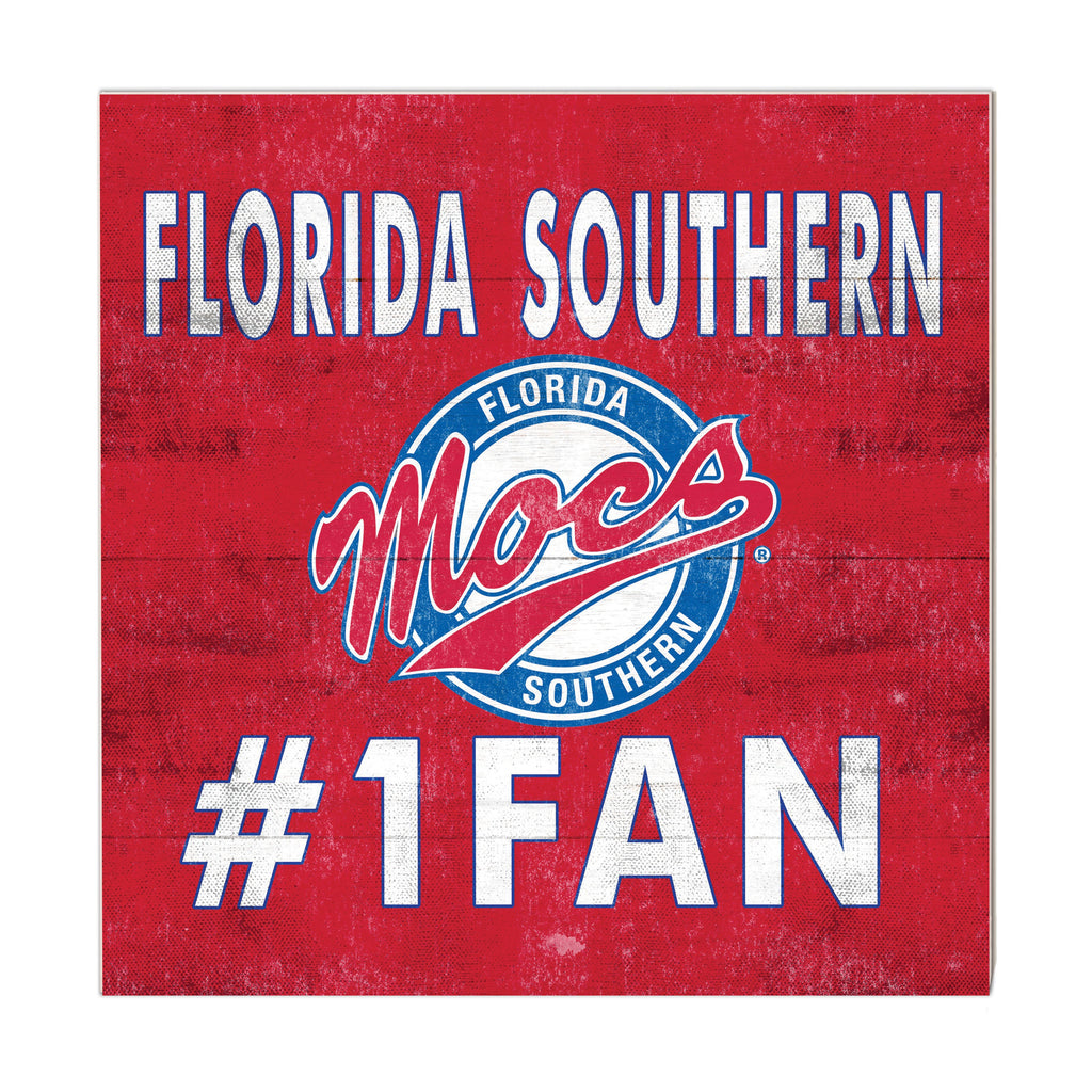10x10 Team Color #1 Fan Florida Southern College Moccasins