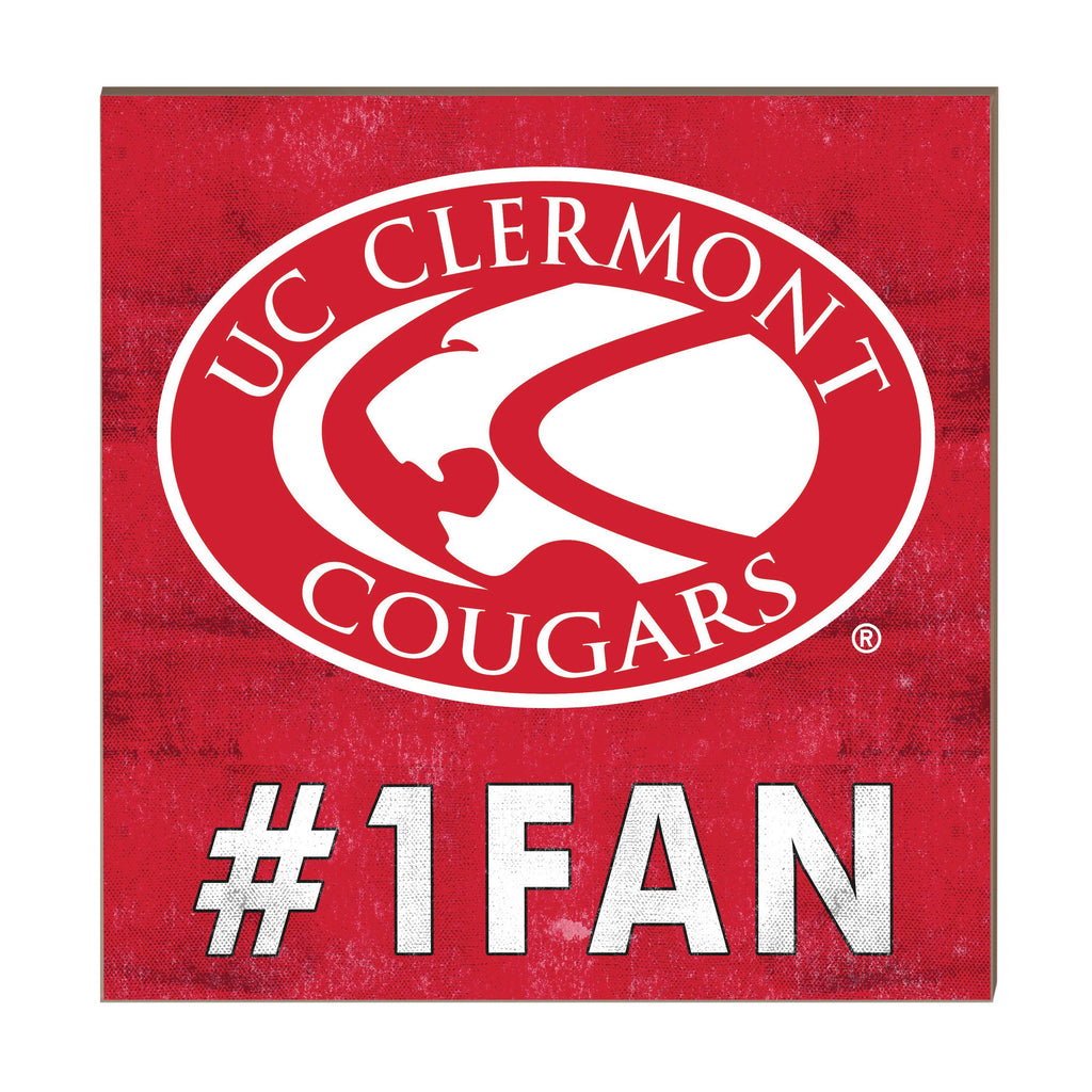 10x10 Team Color #1 Fan University of Cincinnati Clermont Cougars