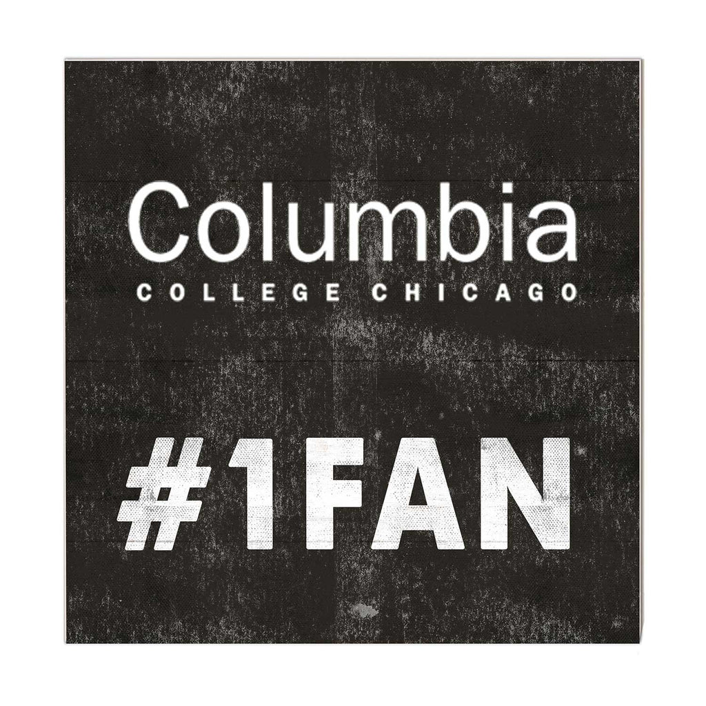 10x10 Team Color #1 Fan Columbia College Chicago Renegades