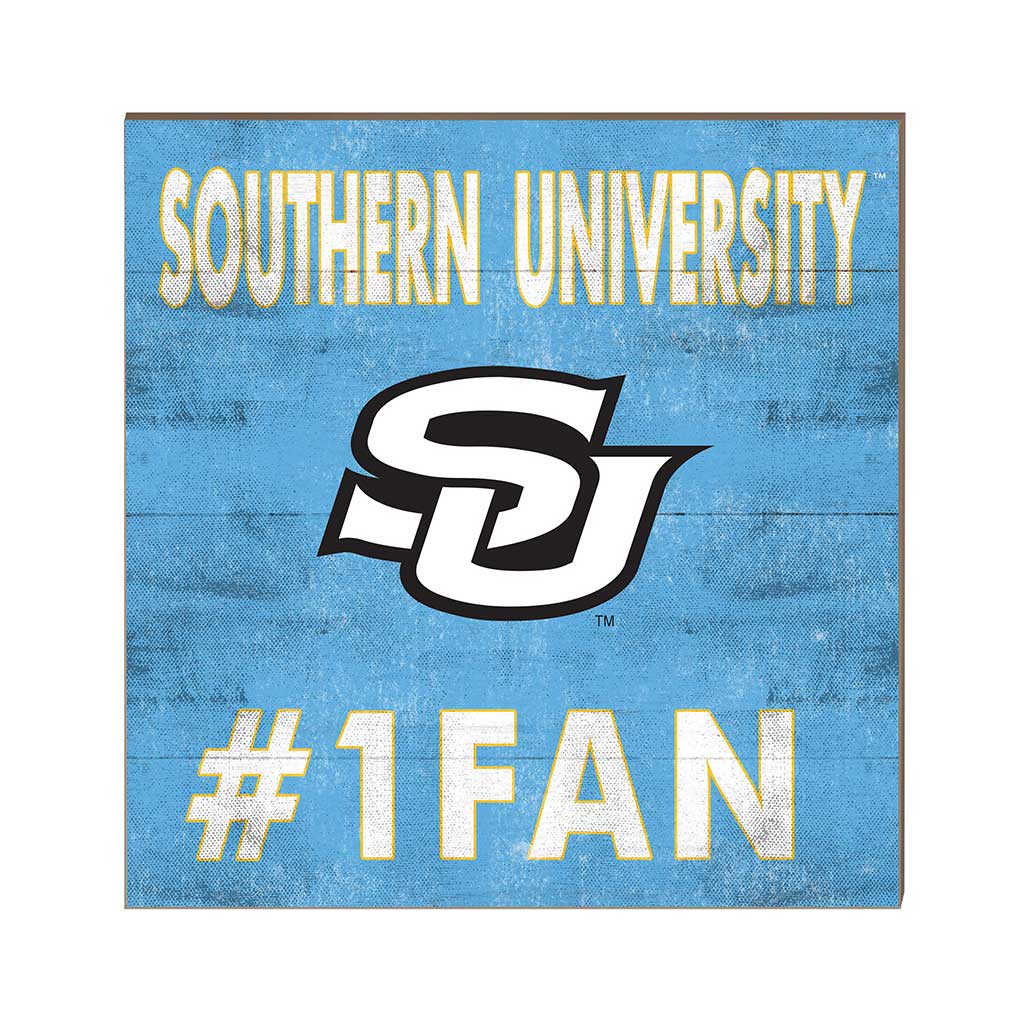 10x10 Team Color #1 Fan Southern University Jaguars