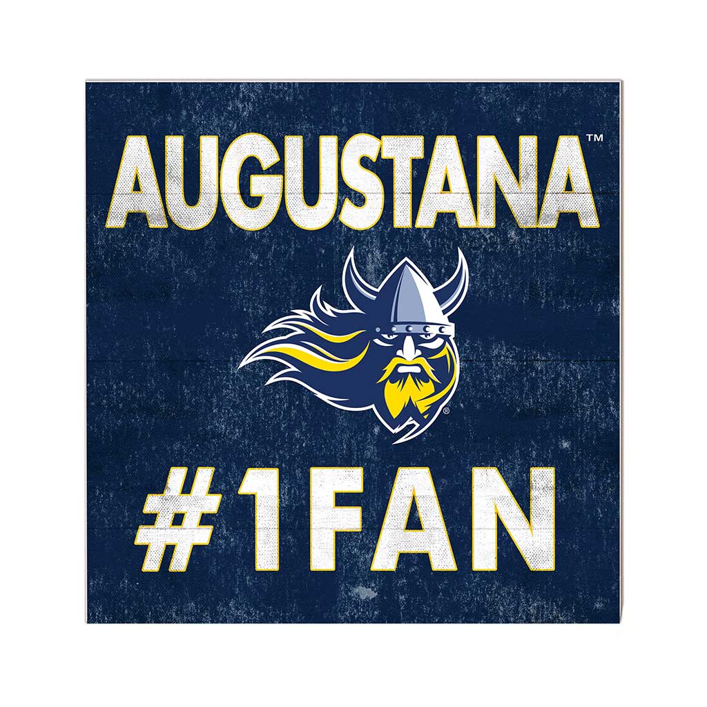 10x10 Team Color #1 Fan Augustana College Vikings