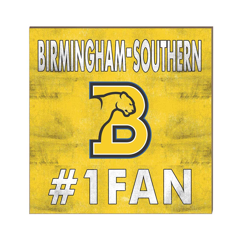 10x10 Team Color #1 Fan Birmingham Southern College Panthers