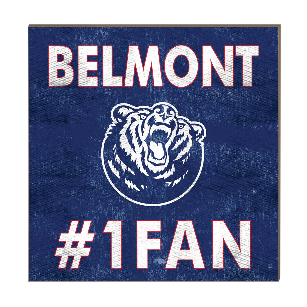 10x10 Team Color #1 Fan Belmont Bruins