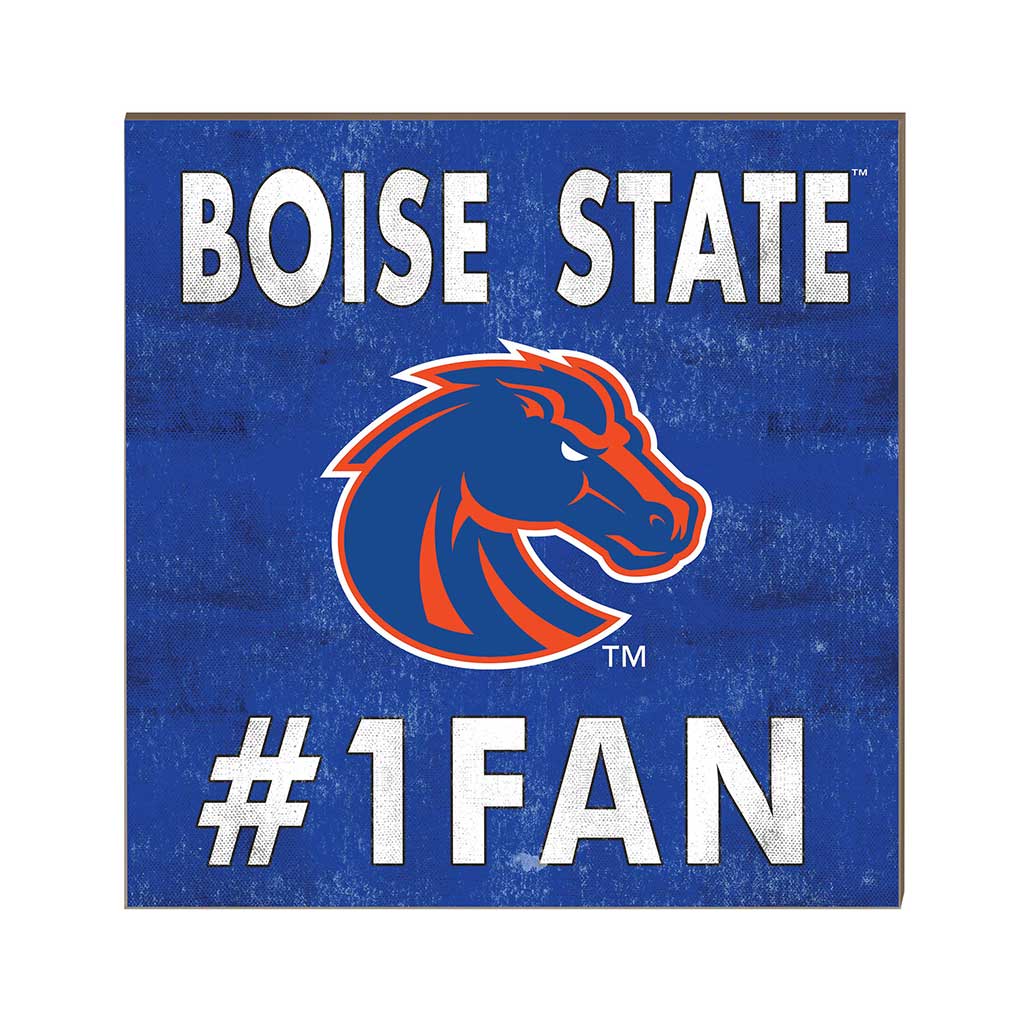 10x10 Team Color #1 Fan Boise State Broncos