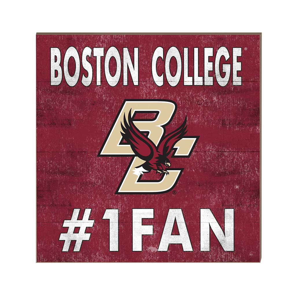 10x10 Team Color #1 Fan Boston College Eagles