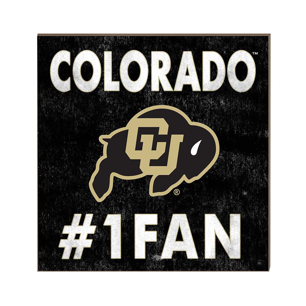 10x10 Team Color #1 Fan Colorado (Boulder) Buffaloes