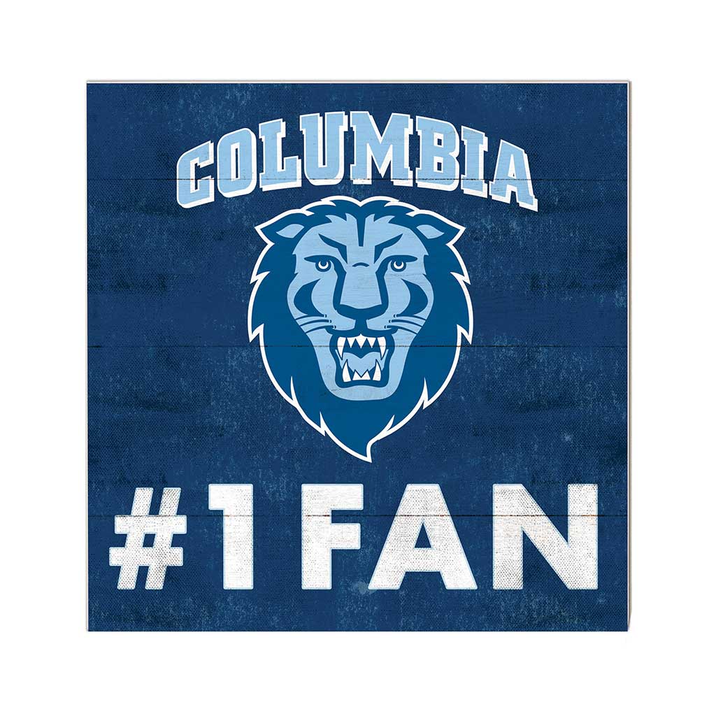 10x10 Team Color #1 Fan Columbia Lions