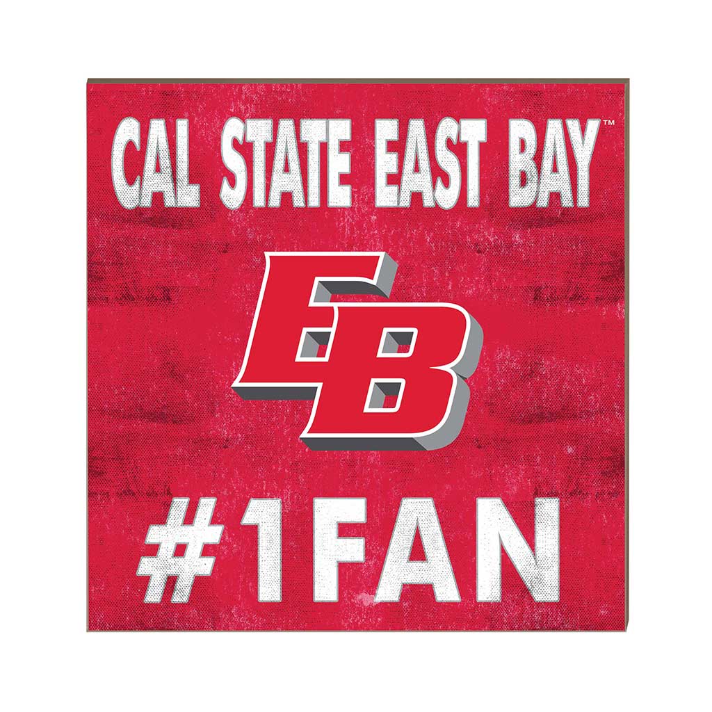 10x10 Team Color #1 Fan California State East Bay Pioneers