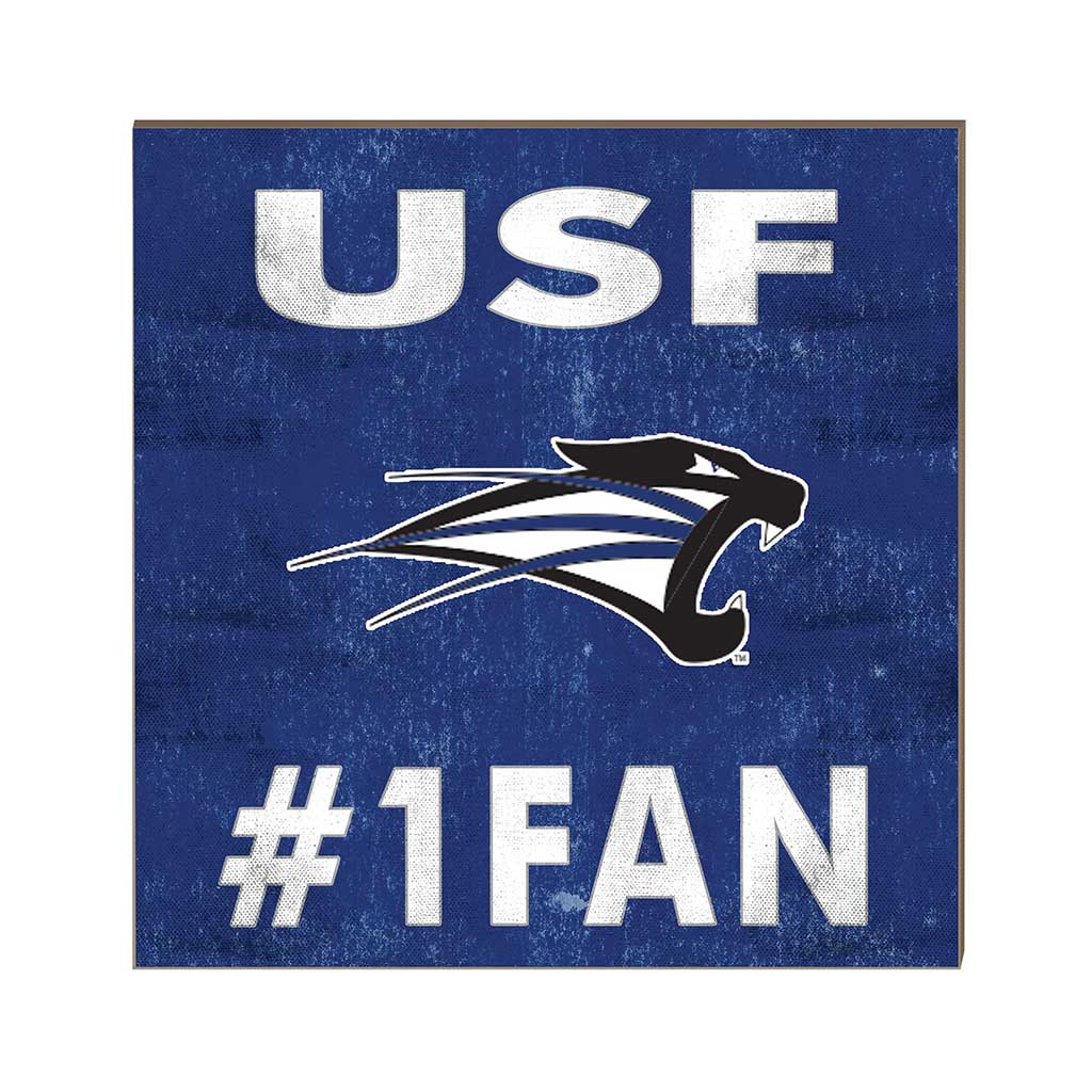 10x10 Team Color #1 Fan University of Saint Francis Cougars