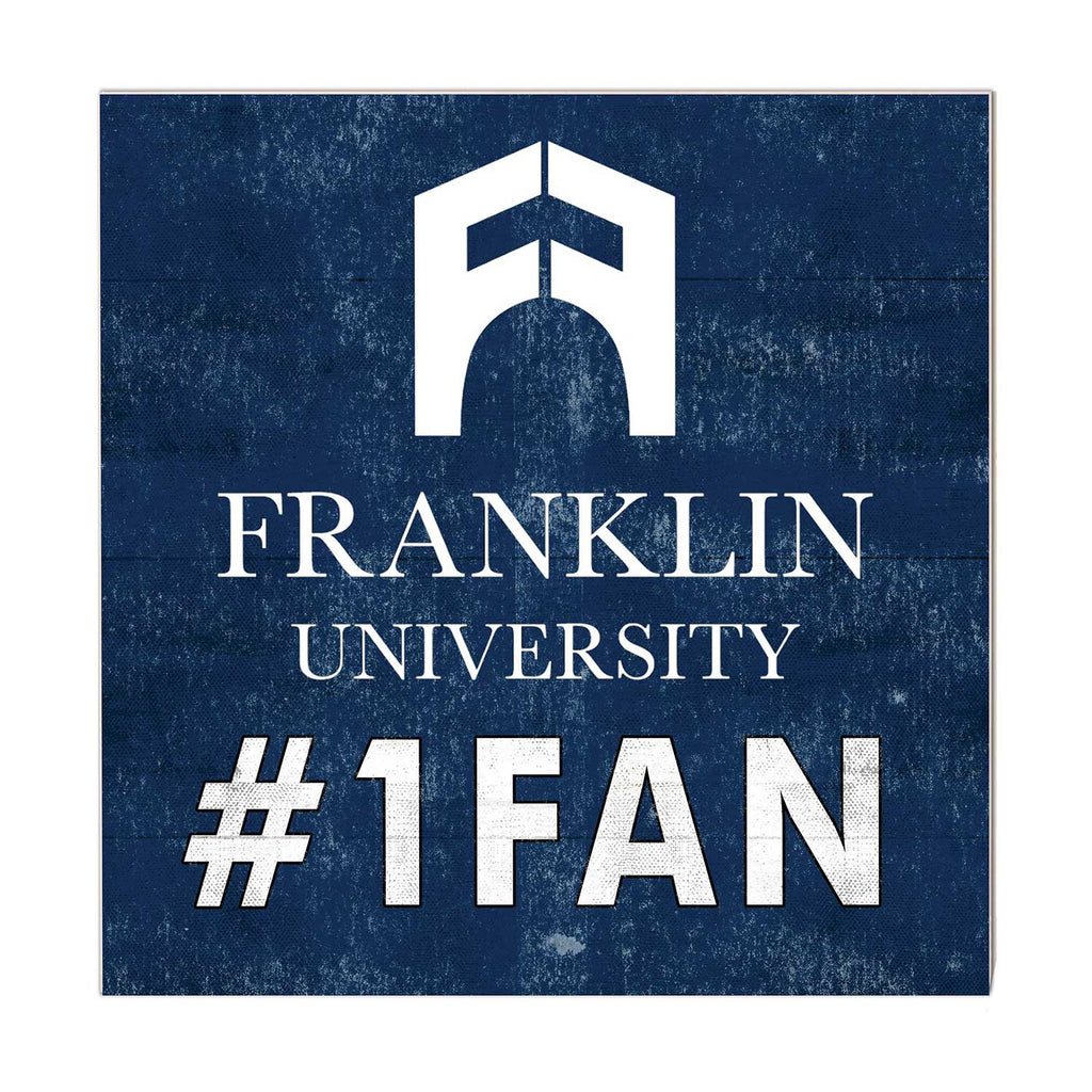 10x10 Team Color #1 Fan Franklin University