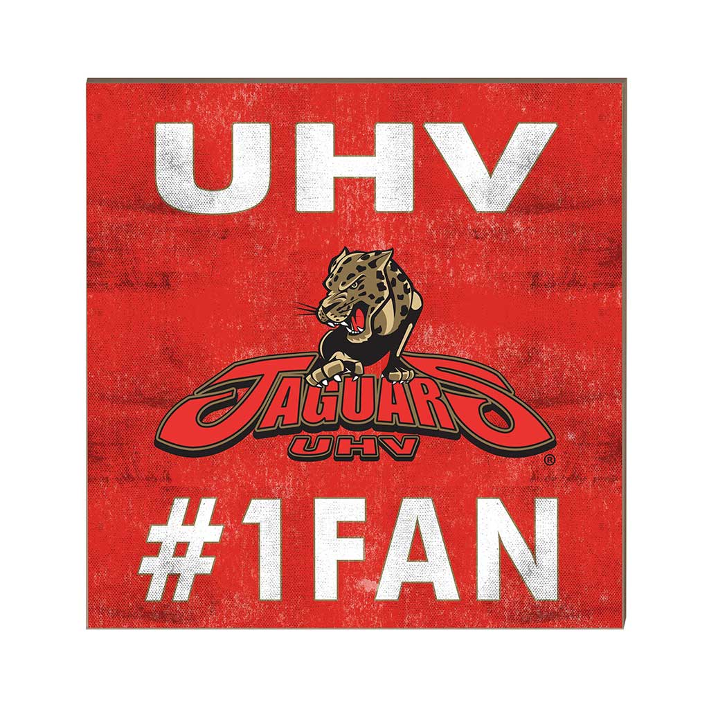 10x10 Team Color #1 Fan University of Houston - Victoria Jaguars