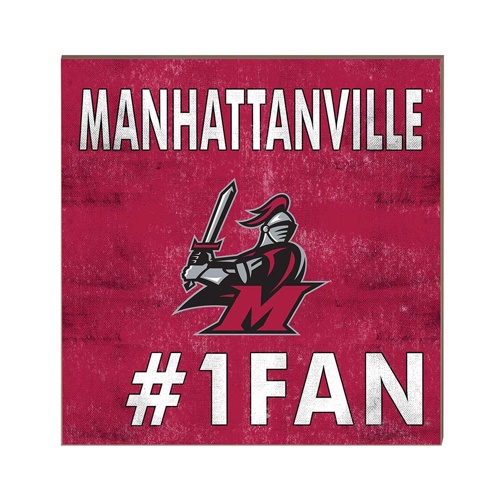 10x10 Team Color #1 Fan Manhattanville College Valiants