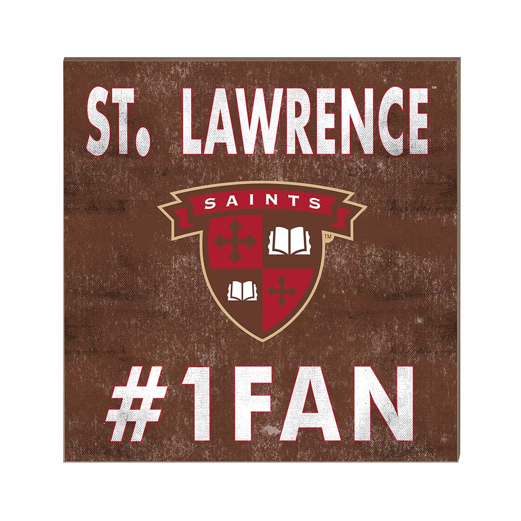 10x10 Team Color #1 Fan St. Lawrence University Saints