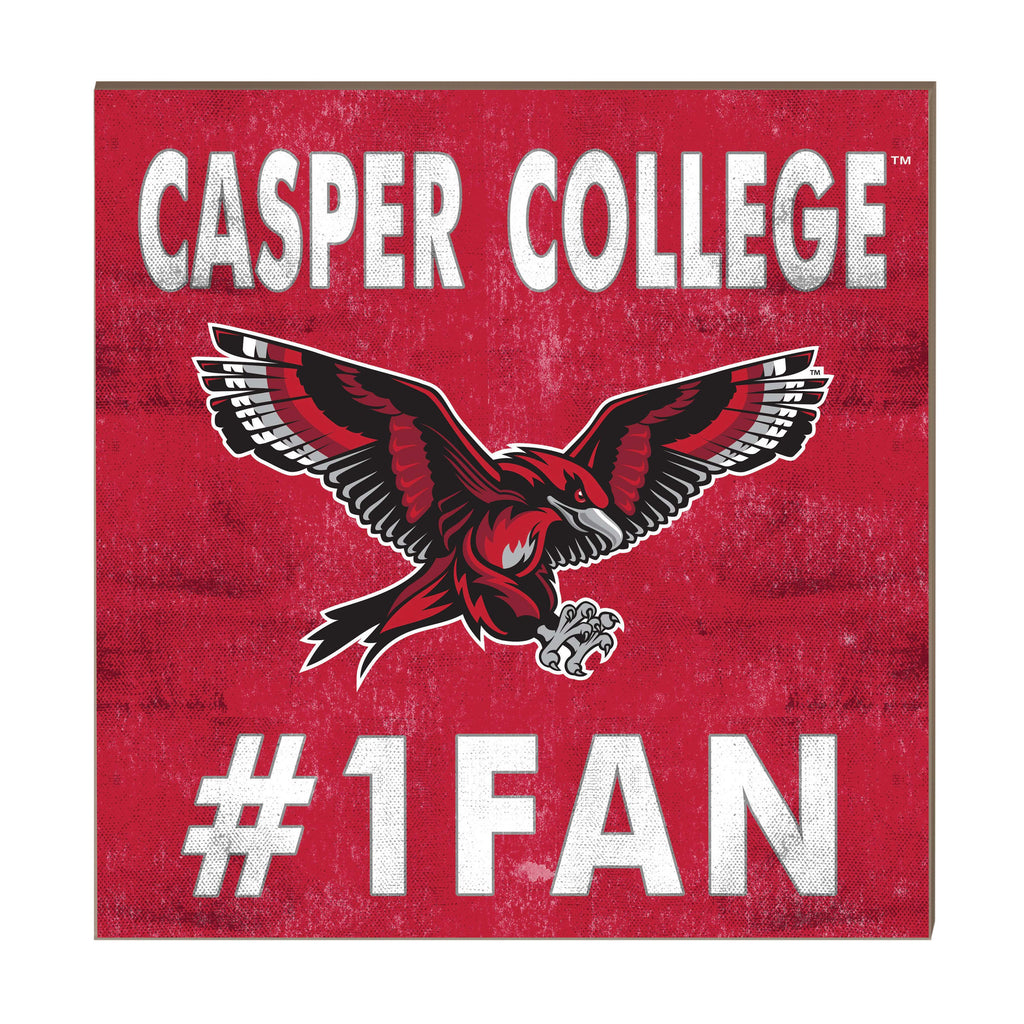 10x10 Team Color #1 Fan Casper College Thunderbirds
