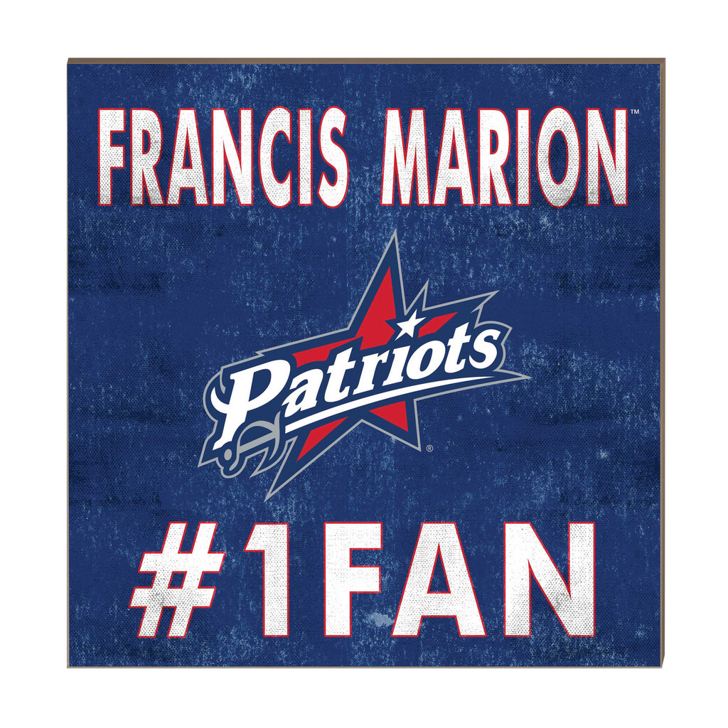 10x10 Team Color #1 Fan Francis Marion Patriots