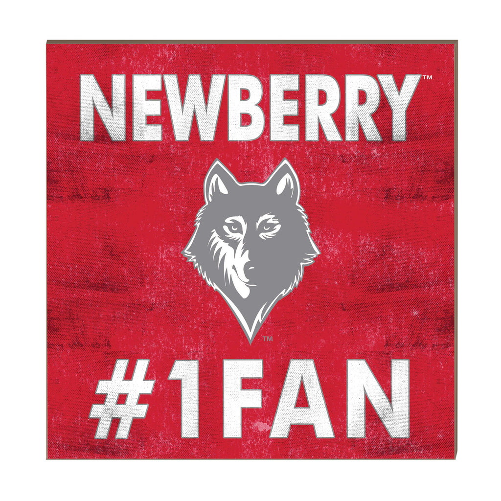 10x10 Team Color #1 Fan Newberry College Wolves