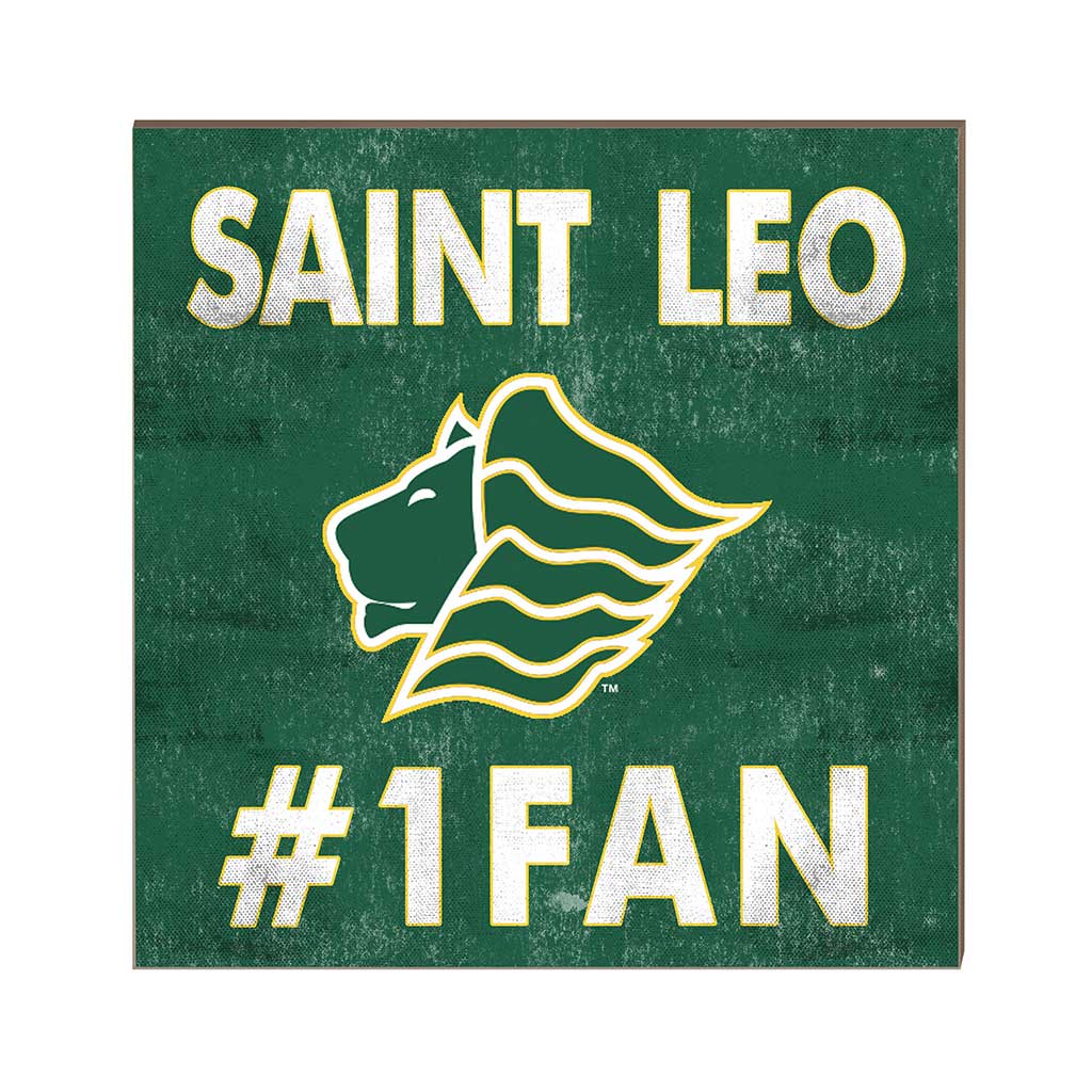 10x10 Team Color #1 Fan Saint Leo University Lions