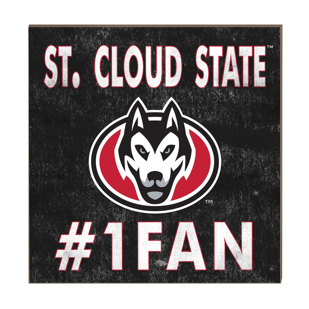 10x10 Team Color #1 Fan St. Cloud State Huskies