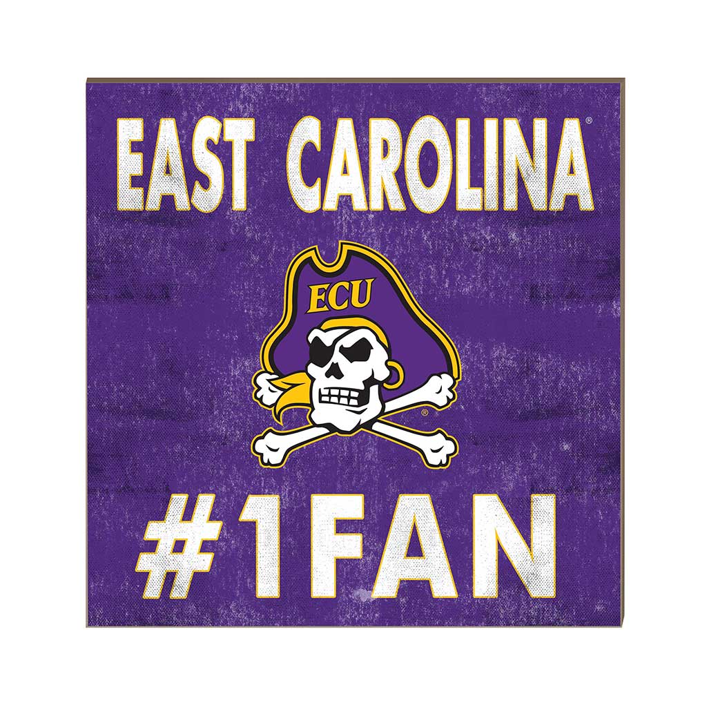 10x10 Team Color #1 Fan East Carolina Pirates