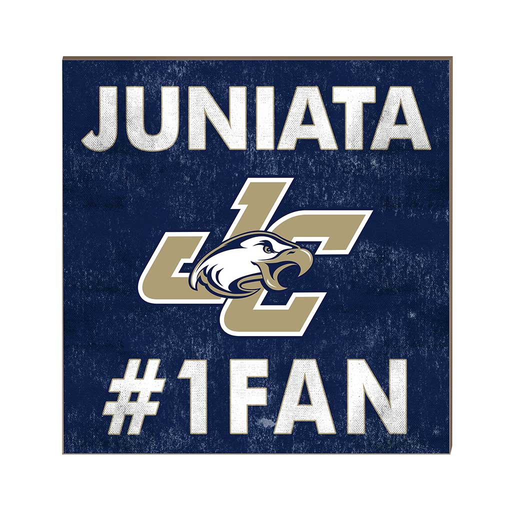 10x10 Team Color #1 Fan Juniata College Eagles