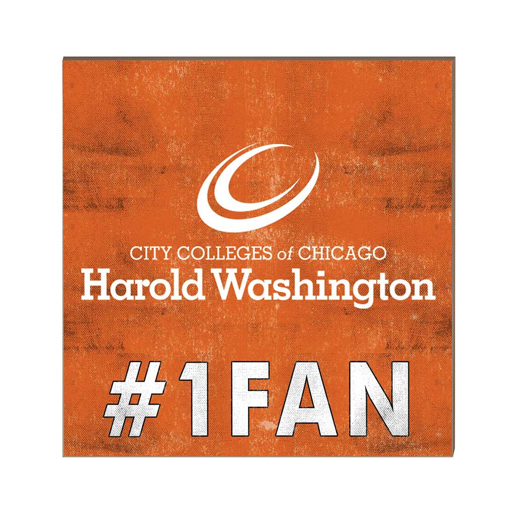 10x10 Team Color #1 Fan Harold Washington College Phoenix