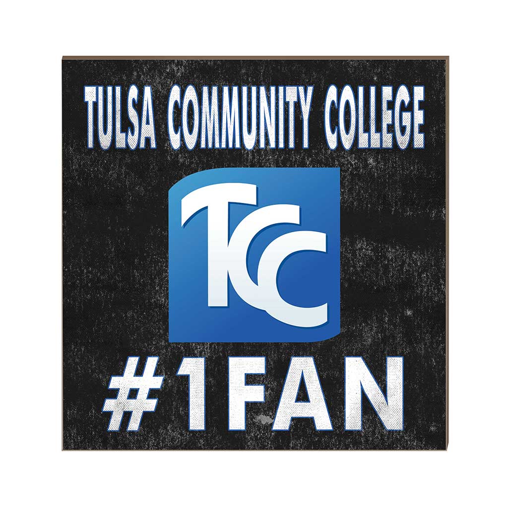 10x10 Team Color #1 Fan Tulsa Community College