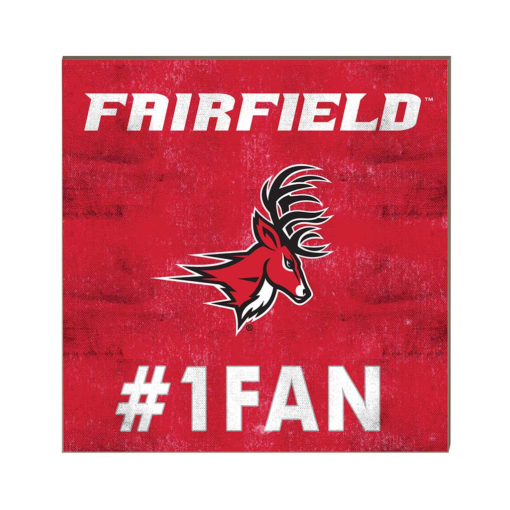 10x10 Team Color #1 Fan Fairfield Stags