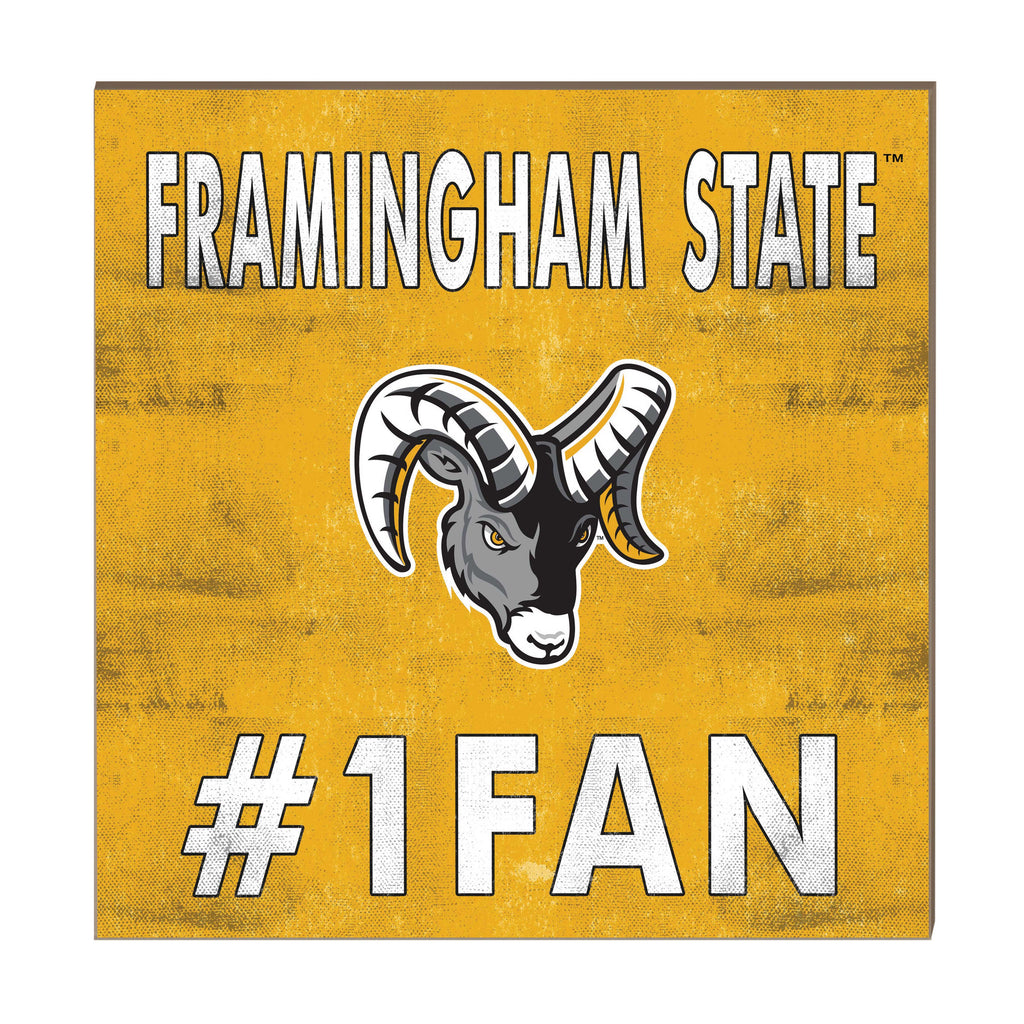 10x10 Team Color #1 Fan Framingham State Rams