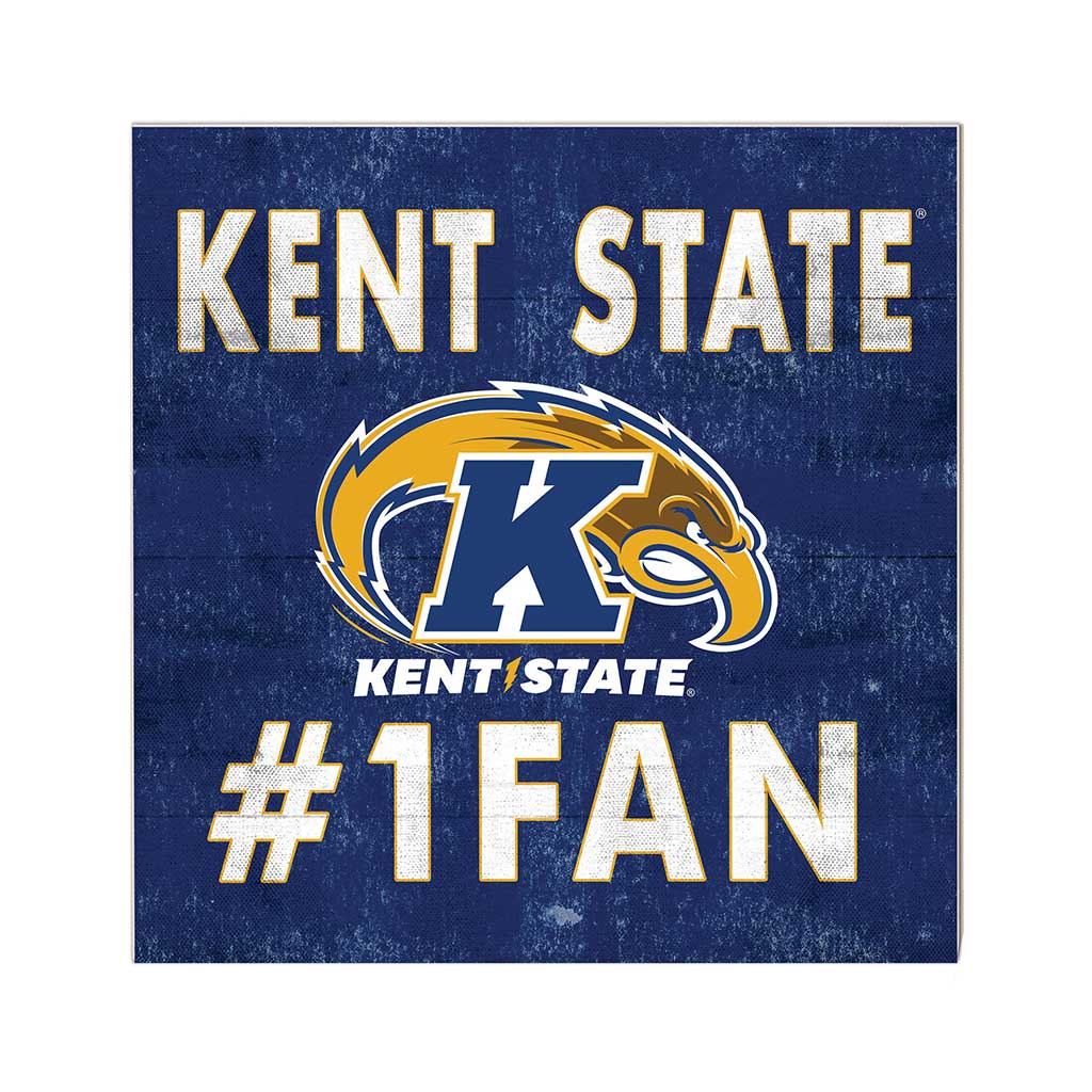 10x10 Team Color #1 Fan Kent State Golden Flashes