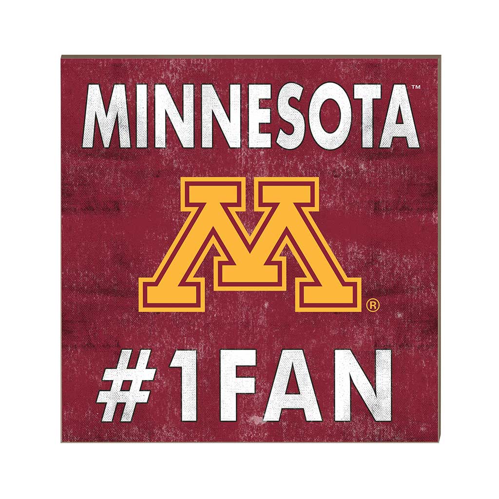 10x10 Team Color #1 Fan Minnesota Golden Gophers