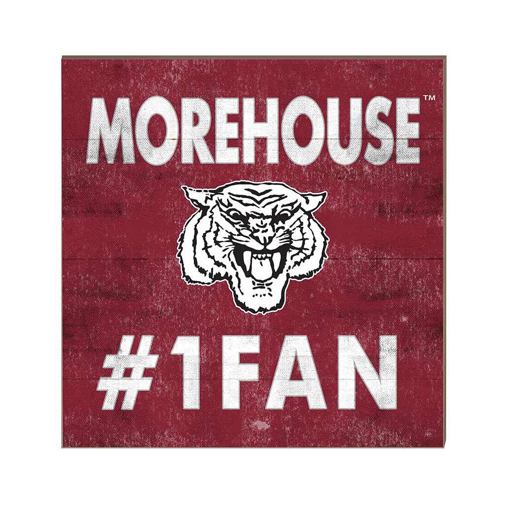 10x10 Team Color #1 Fan Morehouse College Maroon Tigers