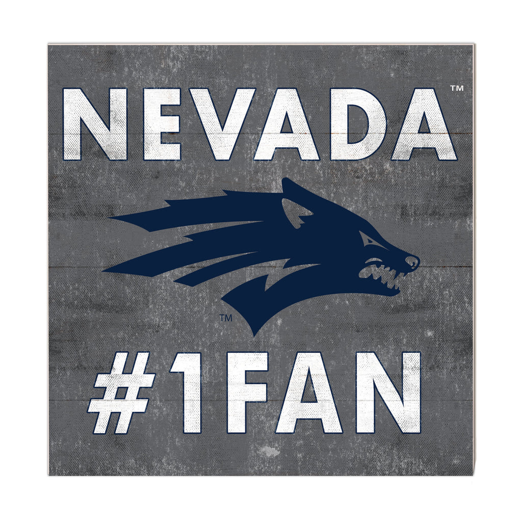 10x10 Team Color #1 Fan Nevada Wolf Pack