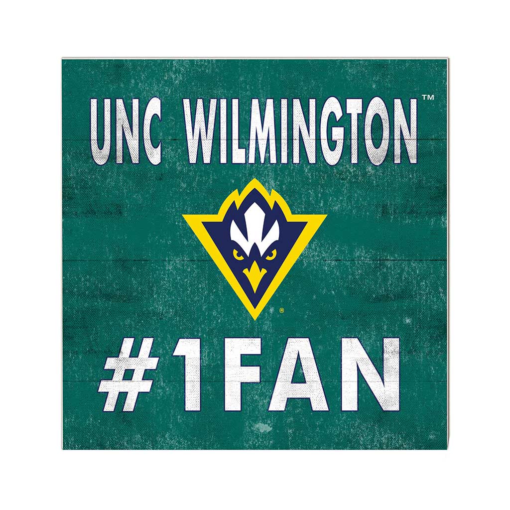 10x10 Team Color #1 Fan North Carolina (Wilmington) Seahawks